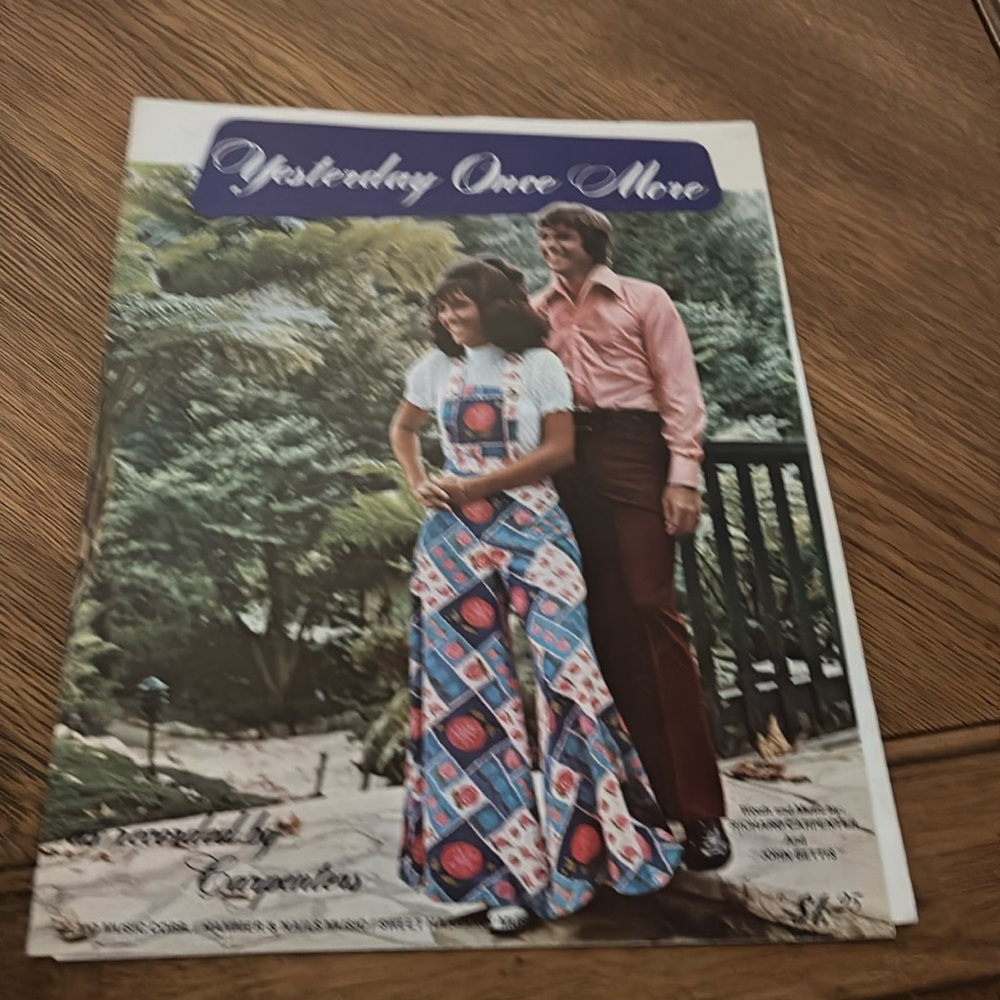 Vintage Carpenters Sheet music